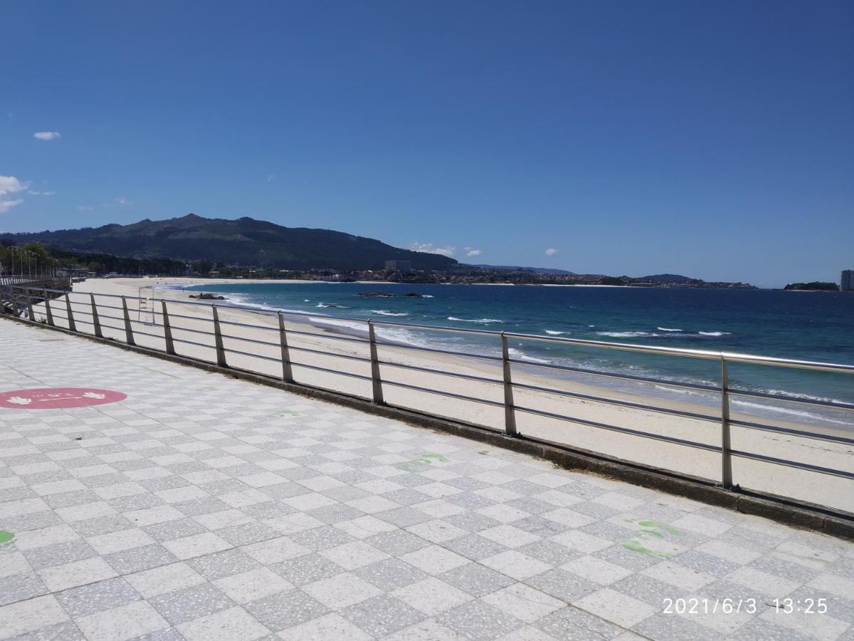 Piso Cerca De Playa Samil Apartment Vigo Bagian luar foto